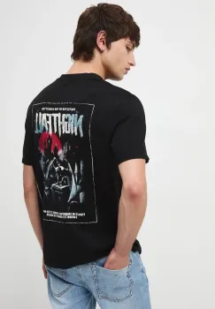 Medicine tricou din bumbac culoarea negru, cu imprimeu imagine