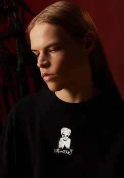 Medicine tricou din bumbac culoarea negru, cu imprimeu imagine