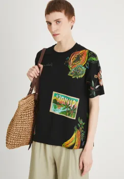 Medicine tricou din bumbac culoarea negru imagine