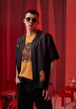 Medicine tricou din bumbac culoarea portocaliu, cu imprimeu imagine