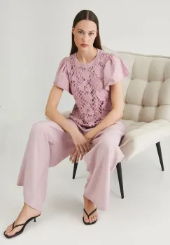Medicine tricou din bumbac culoarea roz imagine