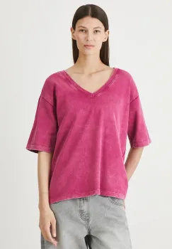 Medicine tricou din bumbac culoarea roz imagine