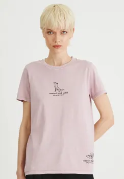 Medicine tricou din bumbac culoarea roz imagine