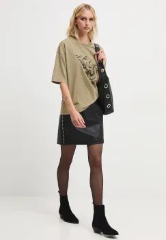 Medicine tricou din bumbac culoarea verde imagine
