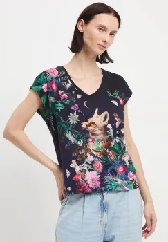 Medicine tricou din bumbac culoarea verde imagine