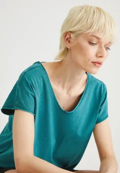 Medicine tricou din bumbac culoarea verde imagine