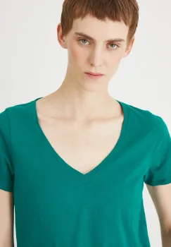 Medicine tricou din bumbac culoarea verde imagine