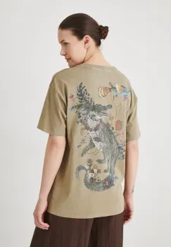 Medicine tricou din bumbac culoarea verde imagine