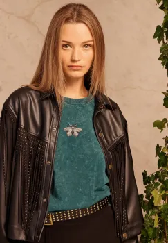 Medicine tricou din bumbac culoarea verde imagine