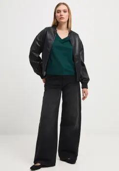 Medicine tricou din bumbac culoarea verde imagine