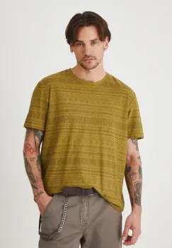 Medicine tricou din bumbac culoarea verde, modelator imagine
