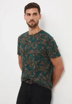 Medicine tricou din bumbac culoarea verde, modelator imagine