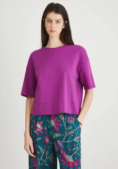 Medicine tricou din bumbac culoarea violet imagine