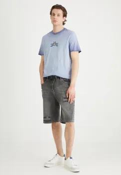 Medicine tricou din bumbac culoarea violet, cu imprimeu imagine