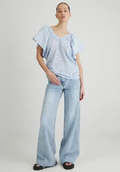 Medicine tricou din bumbac femei imagine