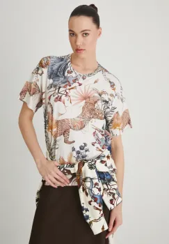 Medicine tricou din bumbac femei imagine