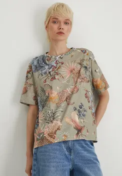 Medicine tricou din bumbac femei imagine
