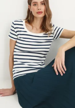 Medicine tricou din bumbac femei, culoarea alb imagine