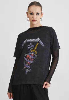 Medicine tricou din bumbac femei, culoarea gri imagine