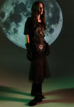 Medicine tricou din bumbac femei, culoarea gri imagine