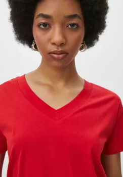 Medicine tricou din bumbac femei, culoarea rosu imagine