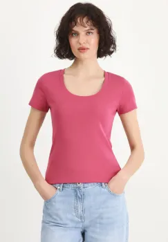 Medicine tricou din bumbac femei, culoarea roz imagine