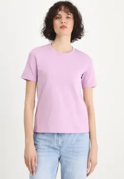 Medicine tricou din bumbac femei, culoarea violet imagine