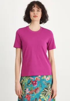 Medicine tricou din bumbac femei, culoarea violet imagine