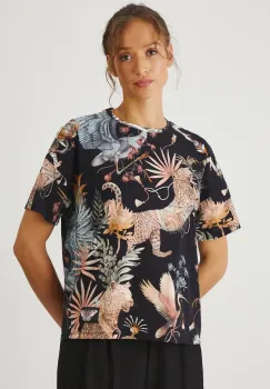 Medicine tricou din bumbac femei imagine
