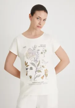 Medicine tricou femei, culoarea bej imagine