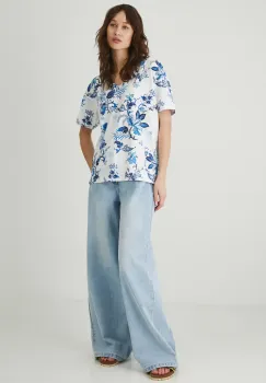 Medicine tricou femei, culoarea bej imagine