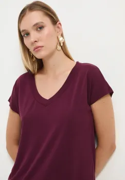 Medicine tricou femei, culoarea bordo imagine