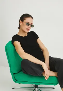 Medicine tricou femei, culoarea negru imagine