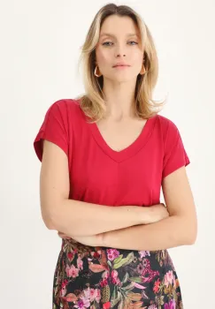Medicine tricou femei, culoarea rosu imagine