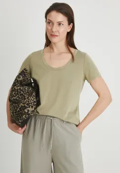 Medicine tricou femei, culoarea verde imagine
