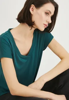 Medicine tricou femei, culoarea verde imagine