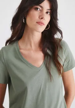 Medicine tricou femei, culoarea verde imagine