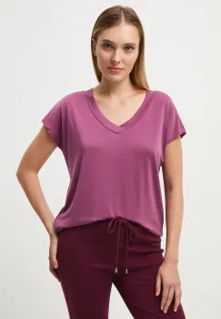 Medicine tricou femei, culoarea violet imagine