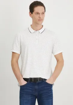 Medicine tricou polo barbati, culoarea alb imagine