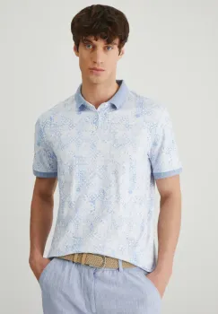 Medicine tricou polo barbati, culoarea alb, modelator imagine