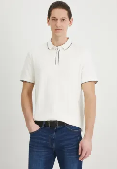 Medicine tricou polo barbati, culoarea bej, neted imagine