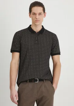 Medicine tricou polo barbati, culoarea negru imagine