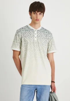 Medicine tricou polo culoarea bej, cu imprimeu imagine