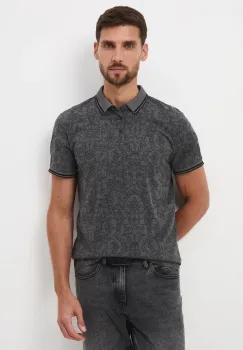 Medicine tricou polo culoarea gri, modelator imagine