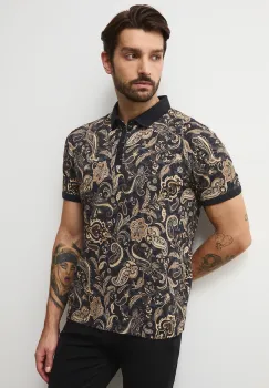 Medicine tricou polo culoarea negru, modelator imagine