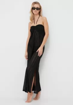 Melissa Odabash rochie de plaja culoarea negru imagine