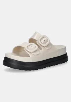 Melissa papuci COZY PLATFORM femei, culoarea bej, cu platforma, M 36158 imagine