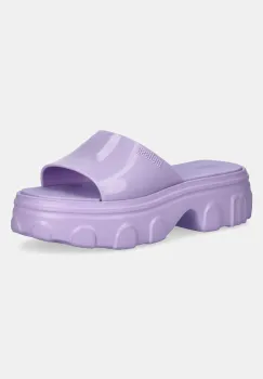 Melissa papuci MELISSA ELLA SLIDE AD femei, culoarea violet, cu platforma, M 35882.BH683 imagine