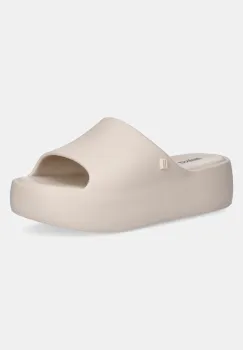Melissa papuci MELISSA FREE PLATFORM SLIDE AD femei, culoarea bej, cu platforma, M 35859.AS384 imagine