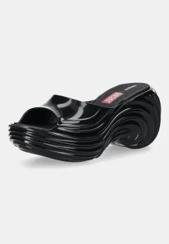 Melissa papuci MELISSA PLATFORM DIESEL AD culoarea negru, cu platforma, M 36152 imagine